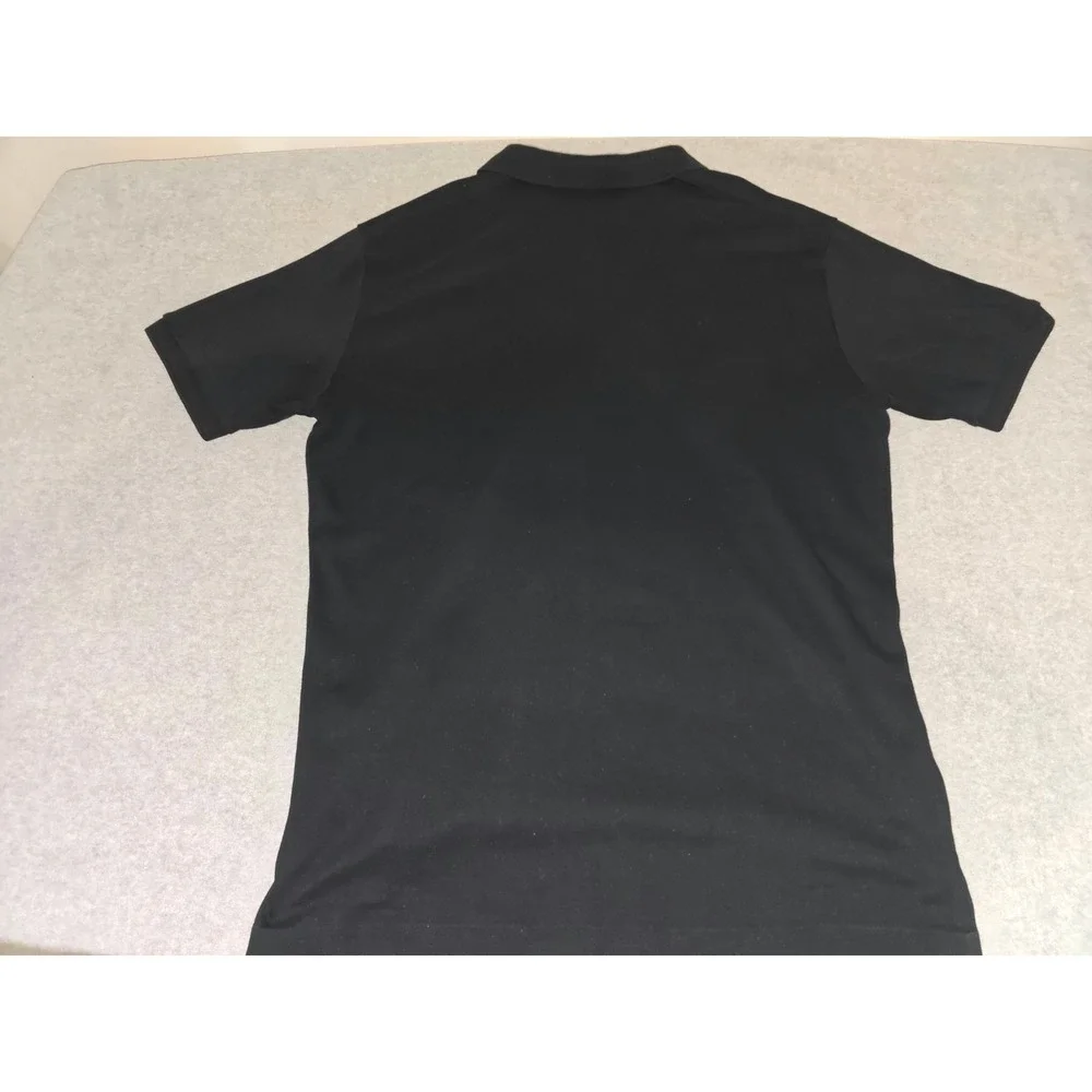 Polo Ralph Lauren Mens XL Black Short Sleeve Cotton Polo Shirt Red Pony Logo